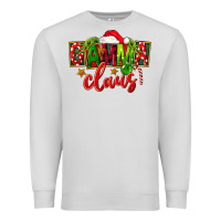 Dove Grey christmas gamma claus Premium Sweatshirt - FaDigitalArtStudio