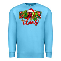 Ocean Blue christmas gamma claus Premium Sweatshirt - FaDigitalArtStudio