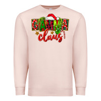 Pale Pink christmas gamma claus Premium Sweatshirt - FaDigitalArtStudio