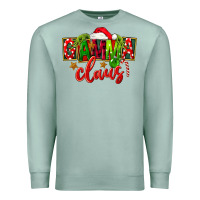 Seafoam christmas gamma claus Premium Sweatshirt - FaDigitalArtStudio