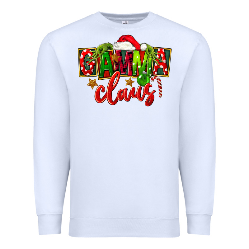 Christmas Gamma Claus Premium Sweatshirt by FaDigitalArtStudio | Teevron
