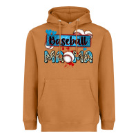 Meerkat baseball mama with leopard Heavyweight Hoodie - Zillion Design Studio