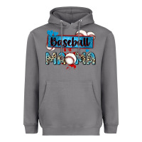 Storm baseball mama with leopard Heavyweight Hoodie - Zillion Design Studio