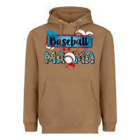 Toasted Coconut baseball mama with leopard Heavyweight Hoodie - Zillion Design Studio