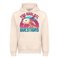 Sandshell you axolotl questions 80's retro sunset Urban Hoodie - Jasminsmagicworld