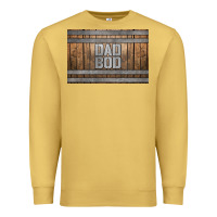 Antique Gold dad bod whiskey barrel skinny metal can holder Premium Sweatshirt - HRA Design Shop