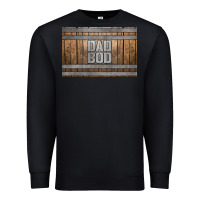 Black dad bod whiskey barrel skinny metal can holder Premium Sweatshirt - HRA Design Shop