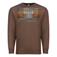 Chestnut dad bod whiskey barrel skinny metal can holder Premium Sweatshirt - HRA Design Shop