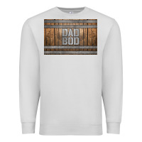 Dove Grey dad bod whiskey barrel skinny metal can holder Premium Sweatshirt - HRA Design Shop