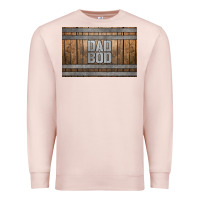 Pale Pink dad bod whiskey barrel skinny metal can holder Premium Sweatshirt - HRA Design Shop