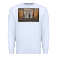 White dad bod whiskey barrel skinny metal can holder Premium Sweatshirt - HRA Design Shop