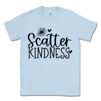 Dusty Blue kindness Classic Tee - Unal Design