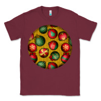 Burgundy christmas Classic Tee - BundleAndBundleShop