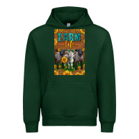 Forest Green Western Baby Sheeps Farm Life Urban Hoodie - LillyAllenDesigns