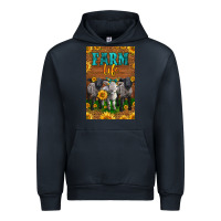 Navy Western Baby Sheeps Farm Life Urban Hoodie - LillyAllenDesigns