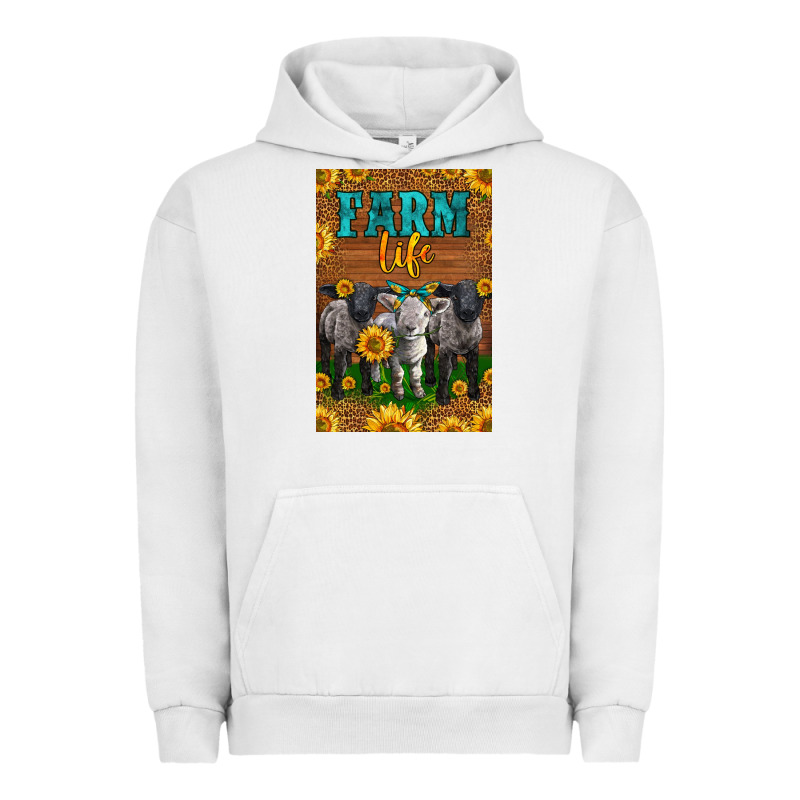 Western Baby Sheeps Farm Life Urban Hoodie by LillyAllenDesigns | Teevron