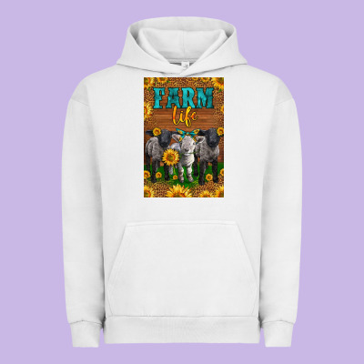 Western Baby Sheeps Farm Life Urban Hoodie Designed By Lillyallendesigns