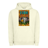Pigment Pistachio Western Baby Sheeps Farm Life Urban Hoodie - LillyAllenDesigns