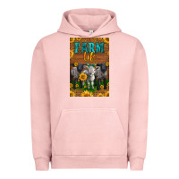 Pigment Salmon Western Baby Sheeps Farm Life Urban Hoodie - LillyAllenDesigns
