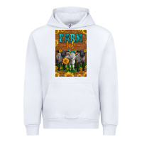 White Western Baby Sheeps Farm Life Urban Hoodie - LillyAllenDesigns