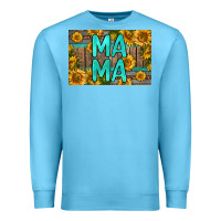 Ocean Blue mama whiskey barrel skinny metal can holder Premium Sweatshirt - HRA Design Shop