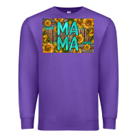 Purple mama whiskey barrel skinny metal can holder Premium Sweatshirt - HRA Design Shop