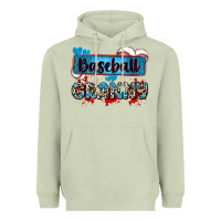 Matcha baseball granny with leopard Heavyweight Hoodie - Zillion Design Studio