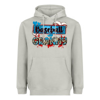 Moon Dust baseball granny with leopard Heavyweight Hoodie - Zillion Design Studio