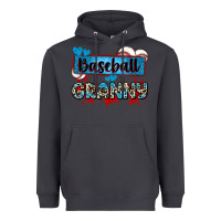 Smoke baseball granny with leopard Heavyweight Hoodie - Zillion Design Studio