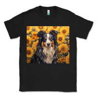 Black australian shepherd Classic Tee - Unal Design