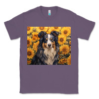 Lavender australian shepherd Classic Tee - Unal Design