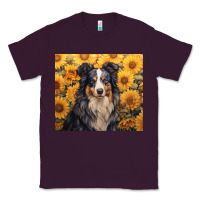 Plum australian shepherd Classic Tee - Unal Design