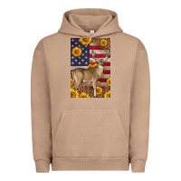Pigment Burro Western American Deer Urban Hoodie - LillyAllenDesigns