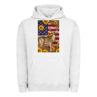 Pigment Lunar Rock Western American Deer Urban Hoodie - LillyAllenDesigns