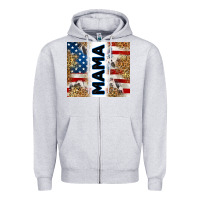 American Mama Zipper Hoodie | Teevron
