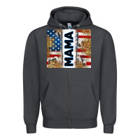 Smoke American mama Zipper Hoodie - RanaPortraitStore