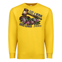 Lemon just a woman who loves justice Premium Sweatshirt - SublimationCraftShop