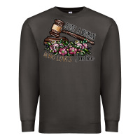 Smoke just a woman who loves justice Premium Sweatshirt - SublimationCraftShop