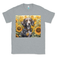 Heather Grey beagle Classic Tee - Unal Design