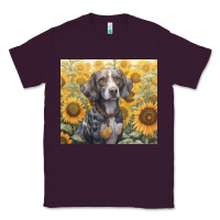 Plum beagle Classic Tee - Unal Design