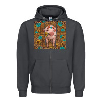 Smoke baby pig Zipper Hoodie - RanaPortraitStore