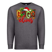 Charcoal Heather christmas gogo claus Premium Sweatshirt - FaDigitalArtStudio