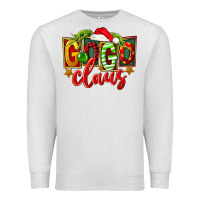 Oatmeal Heather christmas gogo claus Premium Sweatshirt - FaDigitalArtStudio