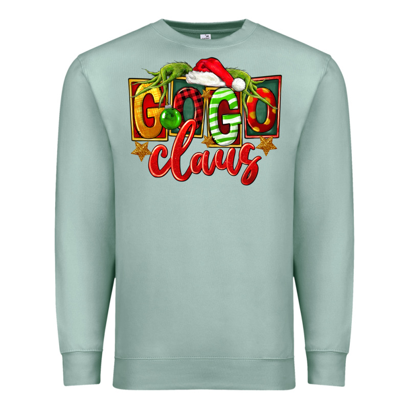 Christmas Gogo Claus Premium Sweatshirt by FaDigitalArtStudio | Teevron