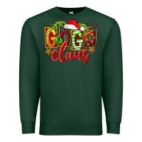 Sports Green christmas gogo claus Premium Sweatshirt - FaDigitalArtStudio