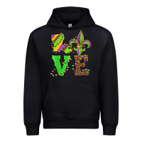 Black love mardi gras Urban Hoodie - Jasminsmagicworld