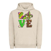 Pigment French Oak love mardi gras Urban Hoodie - Jasminsmagicworld