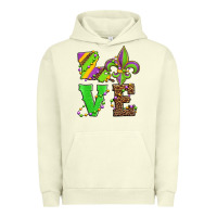 Pigment Pistachio love mardi gras Urban Hoodie - Jasminsmagicworld