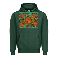 Sports Green basketball Zipper Hoodie - RanaPortraitStore