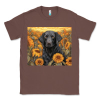 Chestnut black lab Classic Tee - Unal Design